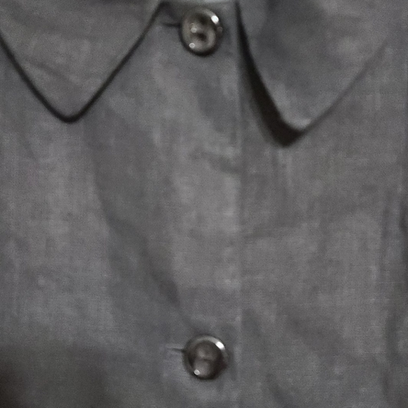 Harve Benard cropped linen blazer size 8 - Picture 2 of 5